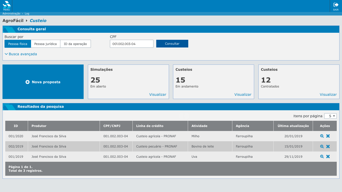 AgroFácil Dashboard